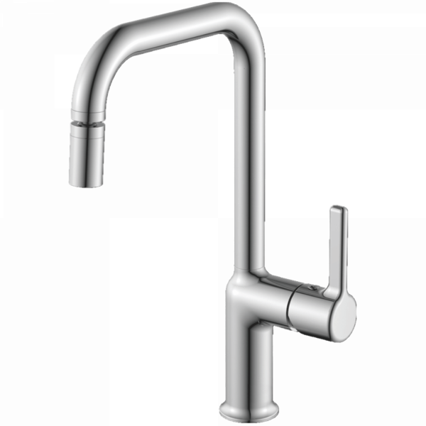 Смеситель для кухни, латунь, хром HB 70814