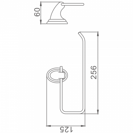 Полотенцедержатель Haiba HB 1503-2
