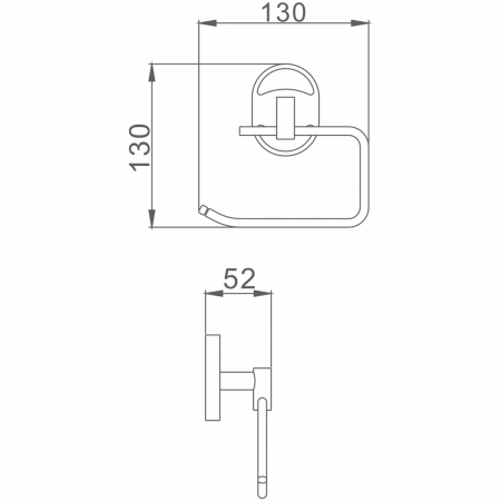 БумагоДержатель Haiba HB 1903-3