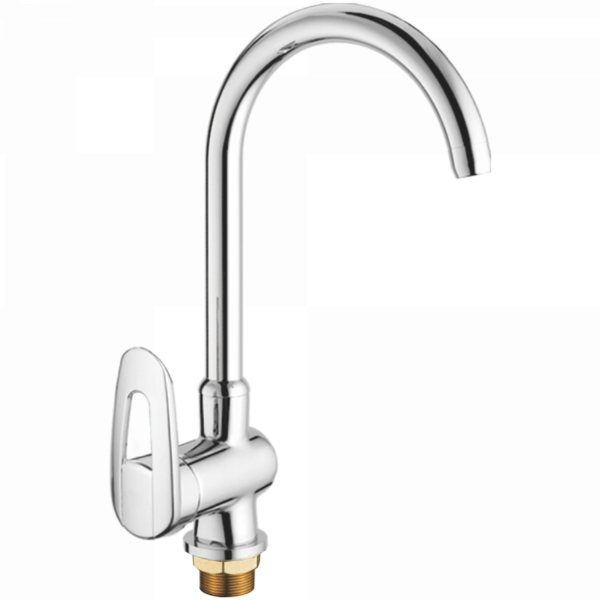 Смеситель для кухни Haiba HB 4007, хром