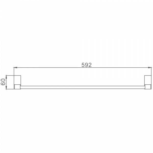Одинарный Держатель Haiba HB 8801