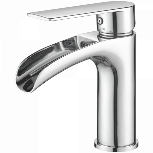 Смеситель для раковины, водопад, латунь, хром
HB 13505