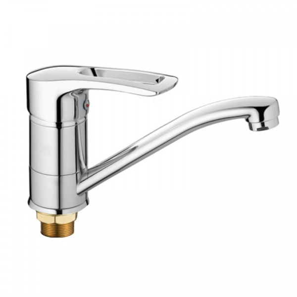 Смеситель для кухни Haiba HB 4566-2, хром