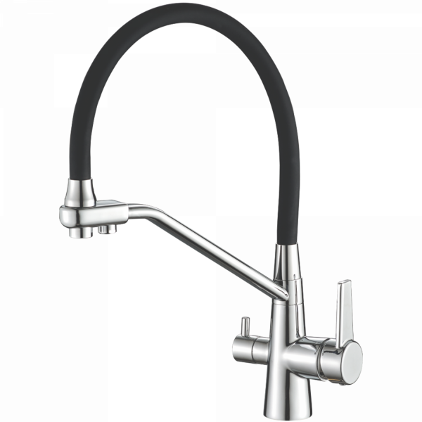 Смеситель для кухни Haiba HB 76855, хром