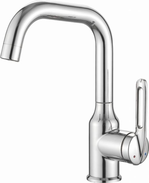 Смеситель для раковины, нержавеющая сталь, хром HB 10825