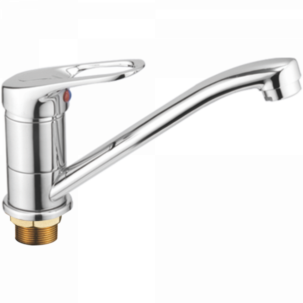 Смеситель для кухни Haiba HB 4537-2, хром