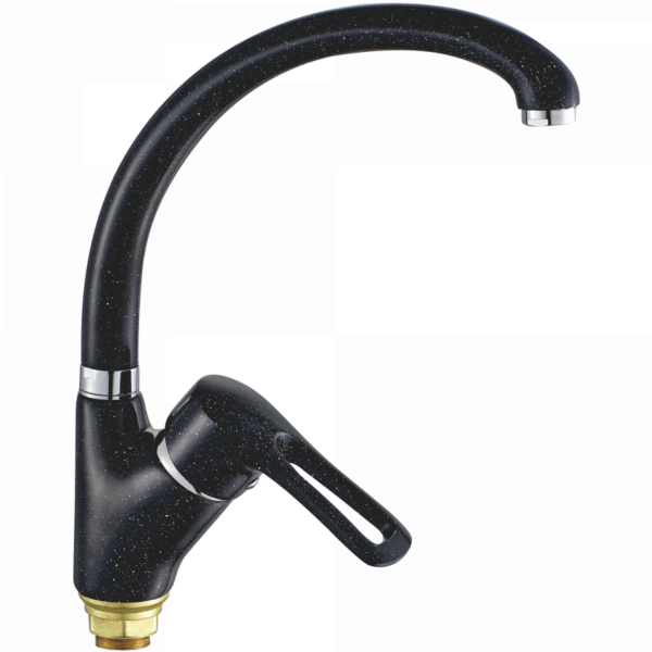 Смеситель для кухни Haiba HB 4166-7, черный