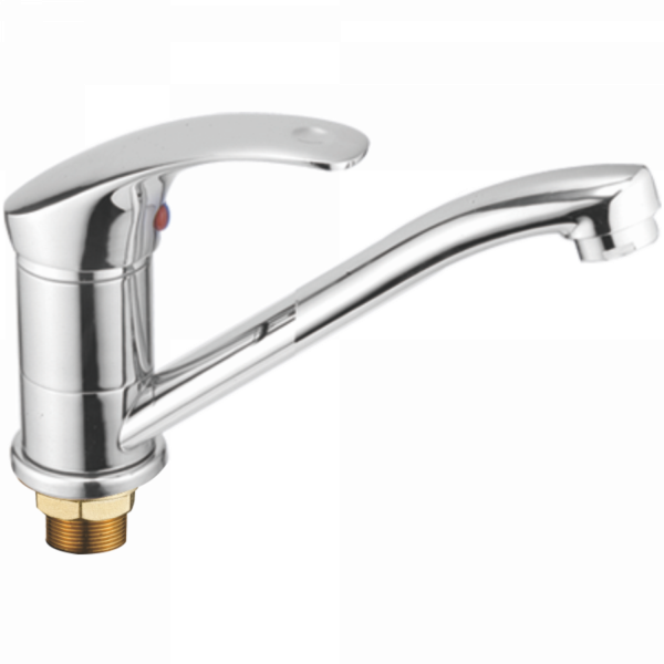 Смеситель для кухни Haiba HB 4536-2, хром