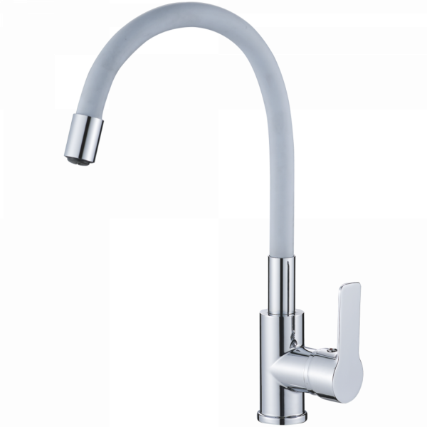 Смеситель для кухни Haiba HB 70112-3, серый