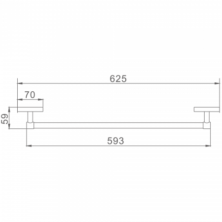 Одинарный Держатель Haiba HB 1901