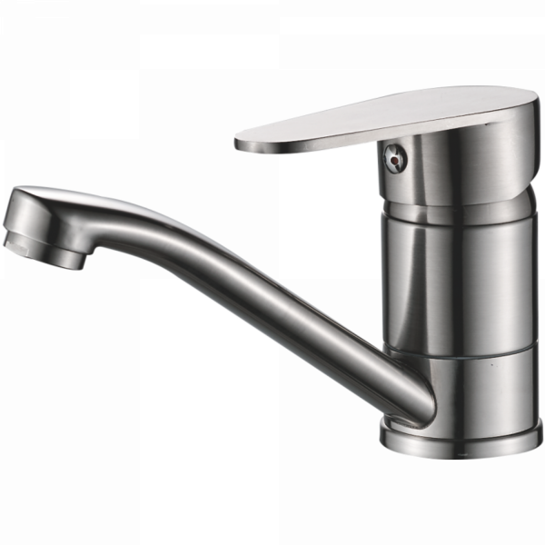 Смеситель для кухни Haiba HB 45802, сталь