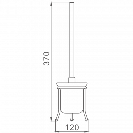 Напольный ёршик Haiba HB 905