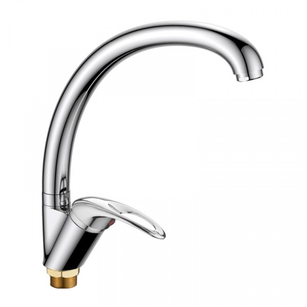 Смеситель для кухни Haiba HB 4115-2, хром