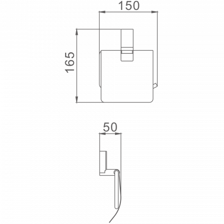 БумагоДержатель Haiba HB 8803