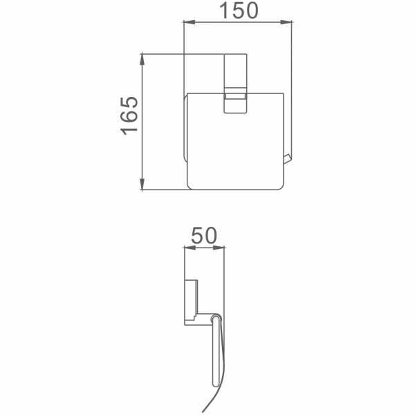 БумагоДержатель Haiba HB 8803