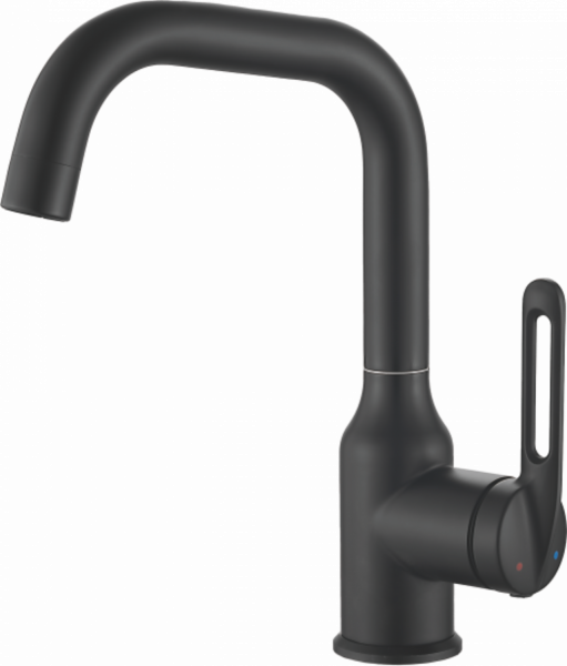 Смеситель для раковины, нержавеющая сталь, черный HB 10825-7