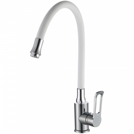 Силиконовый Гибкий излив (белый) HB 7179-8