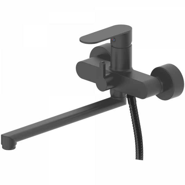 Смеситель для ванны Haiba HB 22590-7, черный