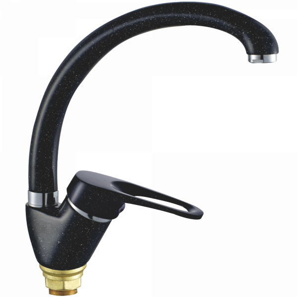 Смеситель для кухни Haiba HB 4113-7, черный