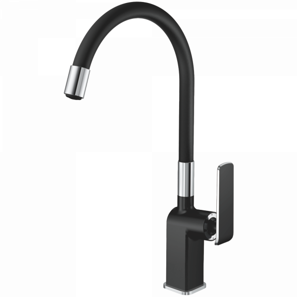 Смеситель для кухни Haiba HB 73548-7, черный